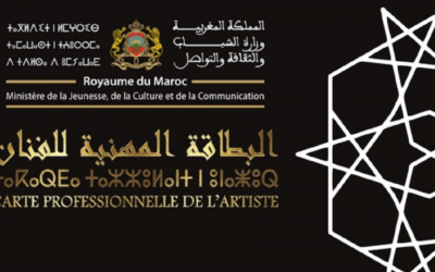Carte professionnelle des artistes
