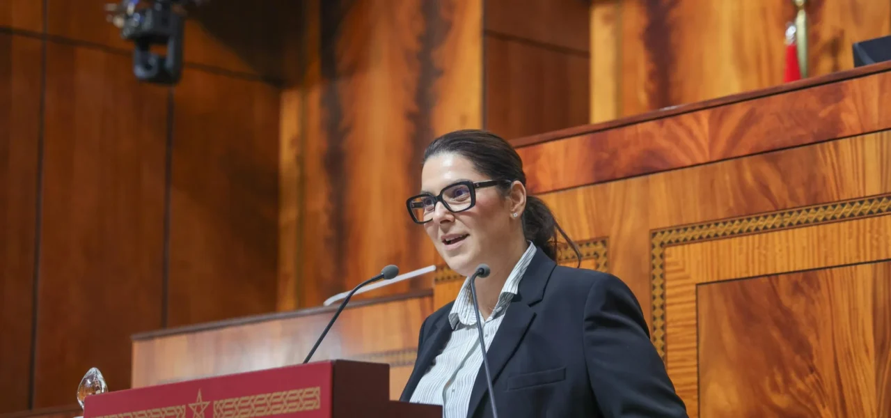 La cheffe du gouvernement, Fatima Ezzahra El Mansouri,