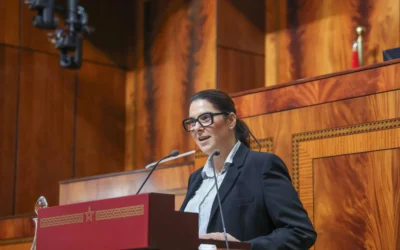 La cheffe du gouvernement, Fatima Ezzahra El Mansouri,